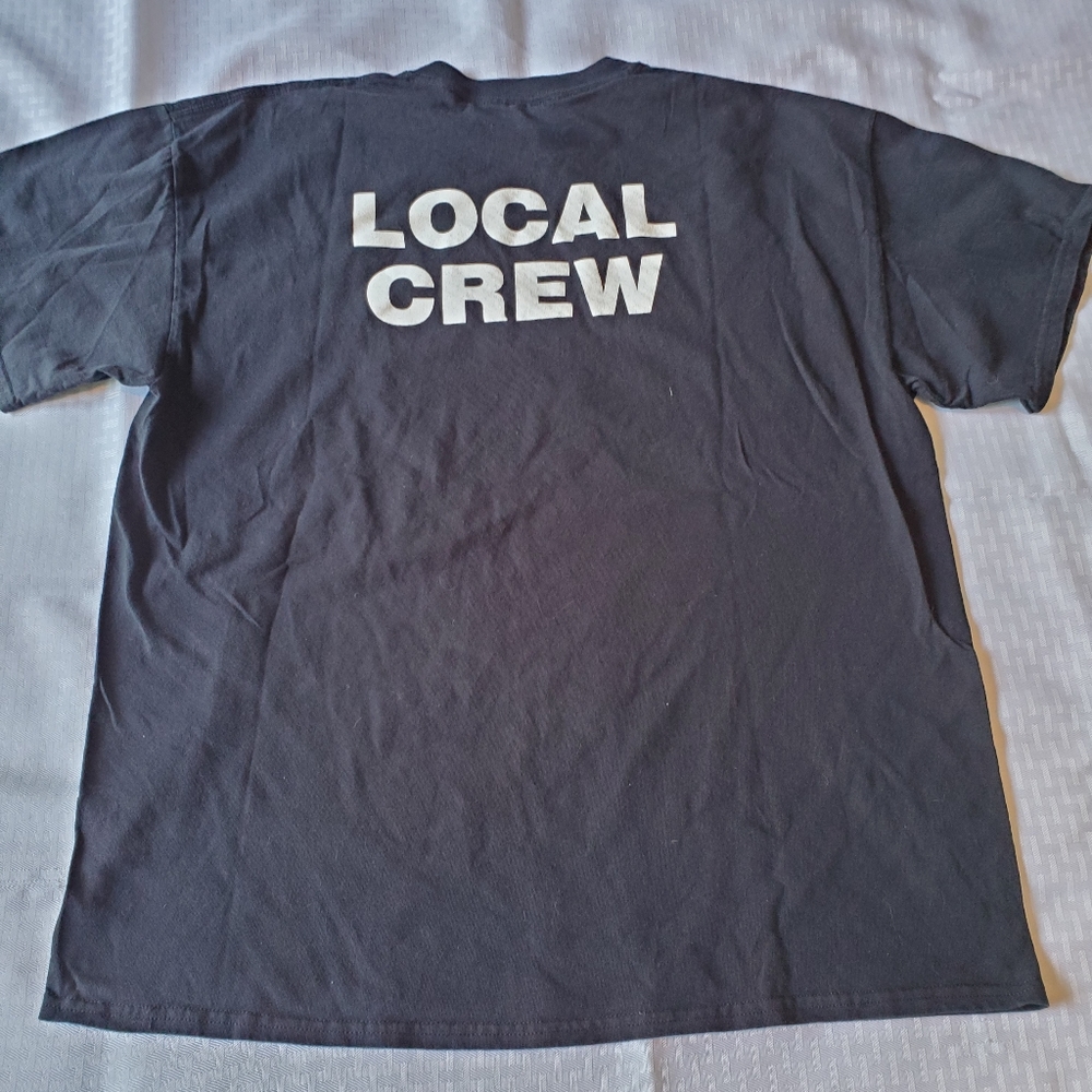 Chris Stapleton "Local Crew" Black Tee Size Xl - image 3